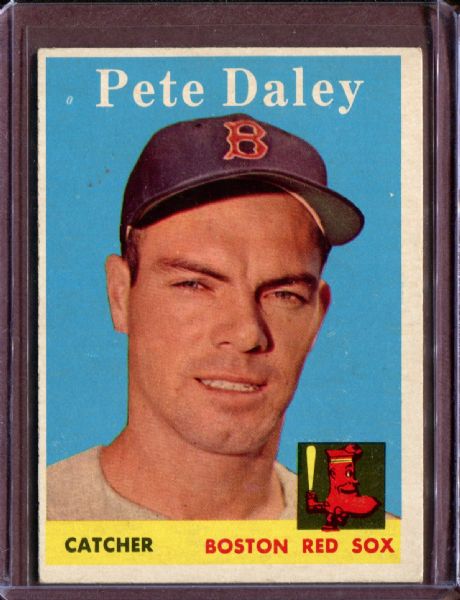 1958 Topps 73 Pete Daley EX #D4527