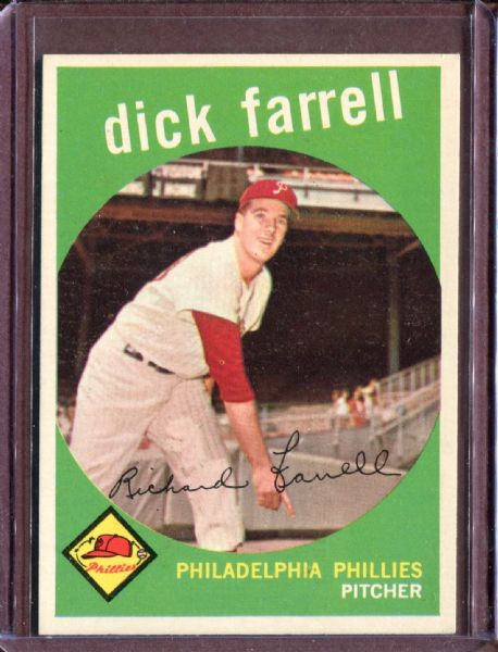 1959 Topps 175 Dick Farrell EX #D4664