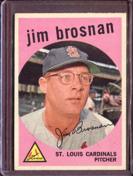 1959 Topps 194 Jim Brosnan EX #D4675