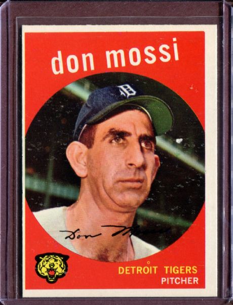 1959 Topps 302 Don Mossi EX #D4713