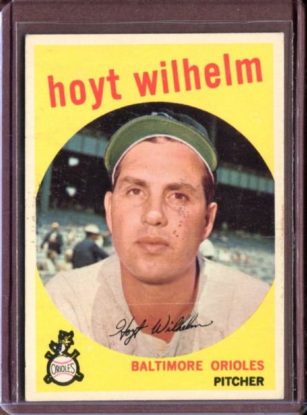 1959 Topps 349 Hoyt Wilhelm EX #D4738