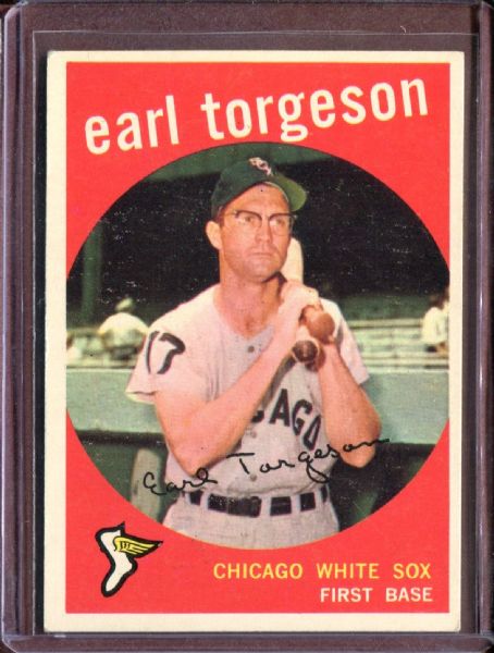 1959 Topps 351 Earl Torgeson EX #D4741