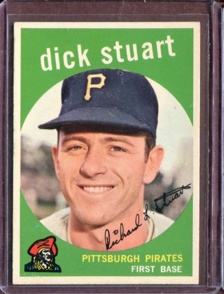 1959 Topps 357 Dick Stuart RC EX #D4748