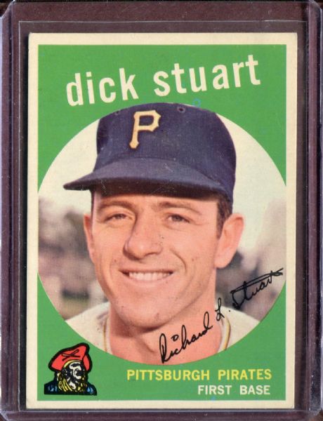 1959 Topps 357 Dick Stuart RC EX #D4749