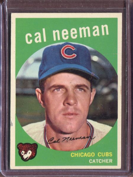 1959 Topps 367 Cal Neeman EX #D4757