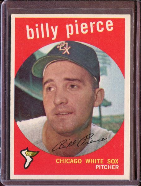 1959 Topps 410 Billy Pierce EX #D4765