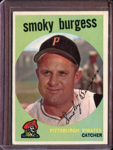 1959 Topps 432 Smoky Burgess EX #D4771
