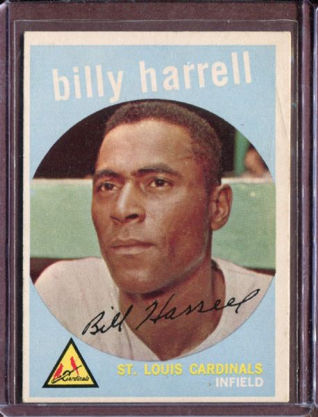 1959 Topps 433 Billy Harrell EX #D4772