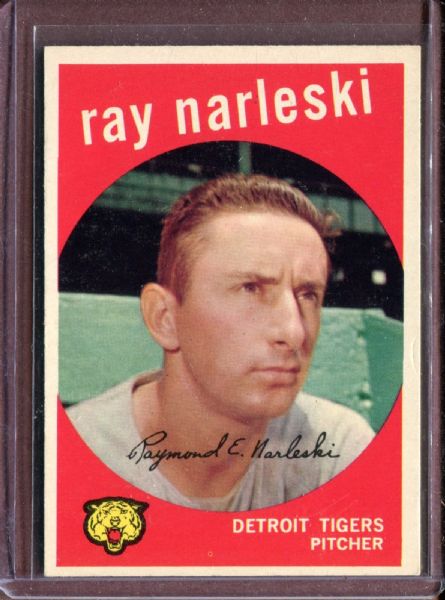 1959 Topps 442 Ray Narleski EX #D4774
