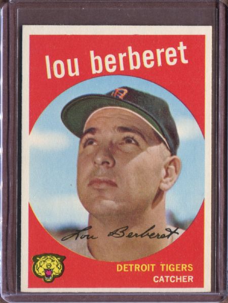1959 Topps 96 Lou Berberet EX #D4643