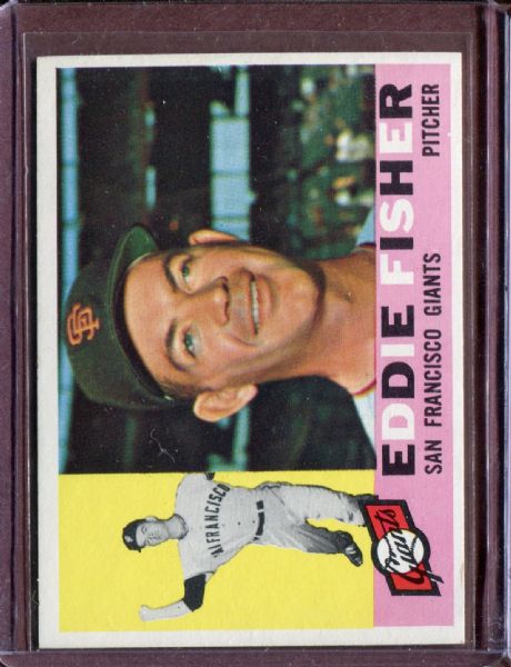 1960 Topps 23 Eddie Fisher RC EX #D4827