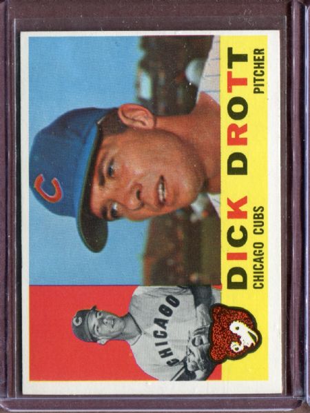 1960 Topps 27 Dick Drott EX #D4830