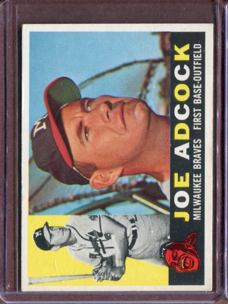 1960 Topps 3 Joe Adcock EX #D4818