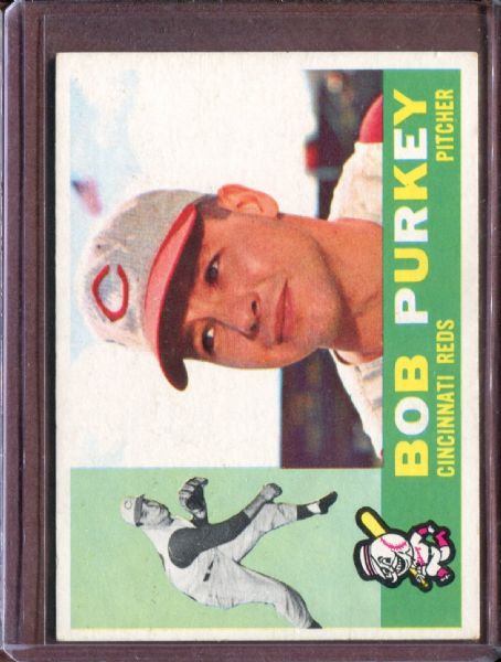 1960 Topps 4 Bob Purkey EX #D4819