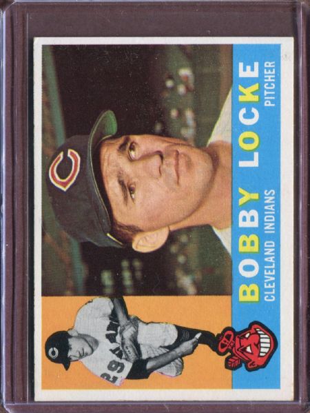 1960 Topps 44 Bobby Locke RC EX #D4847
