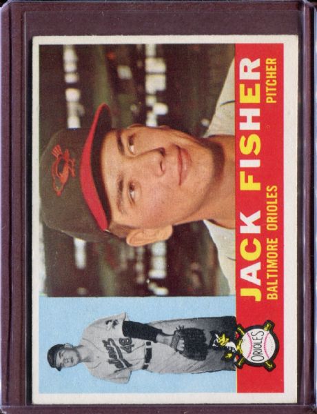 1960 Topps 46 Jack Fisher RC EX #D4851