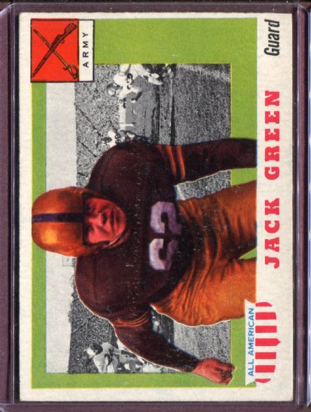 1955 Topps All American 53 Jack Green VG-EX #D3578
