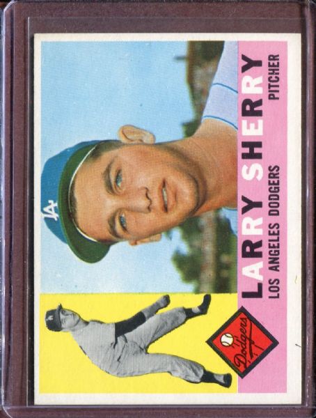 1960 Topps 105 Larry Sherry RC EX #D4927