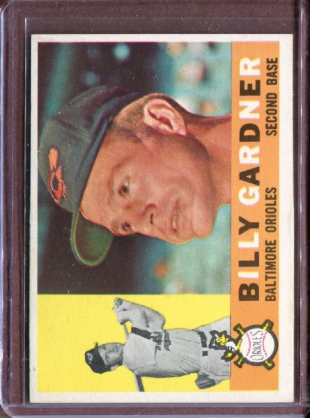 1960 Topps 106 Billy Gardner EX #D4930