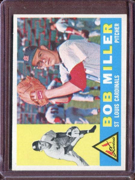 1960 Topps 101 Bob Miller RC EX #D4982