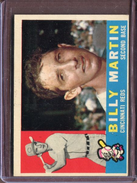 1960 Topps 173 Billy Martin EX #D5081