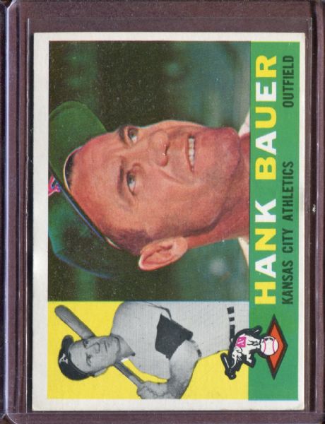 1960 Topps 262 Hank Bauer EX #D5269