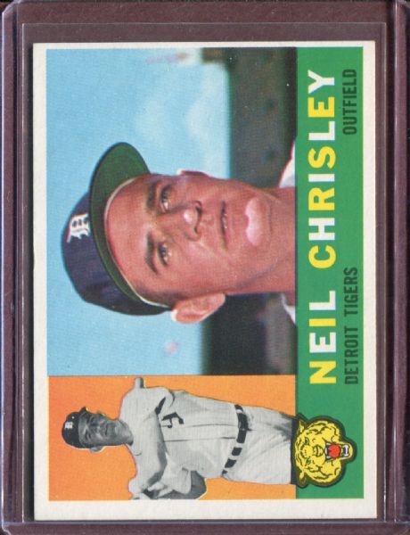 1960 Topps 273 Neil Chrisley EX #D5289