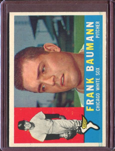 1960 Topps 306 Frank Baumann EX #D5337