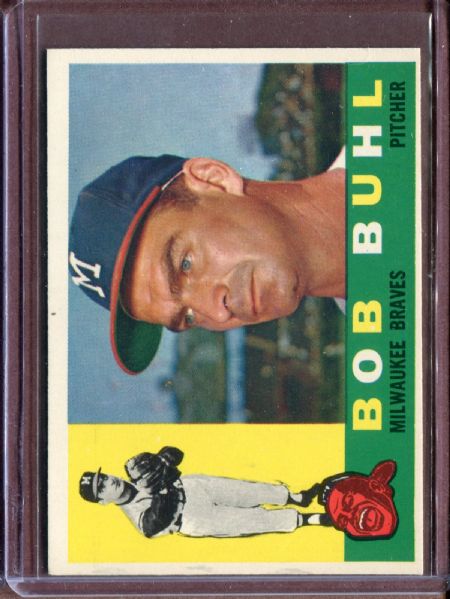 1960 Topps 374 Bob Buhl EX #D5428