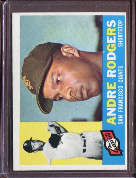 1960 Topps 431A Andre Rodgers White Back EX #D5491