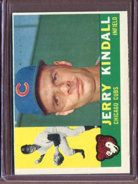 1960 Topps 444 Jerry Kindall  EX #D5513