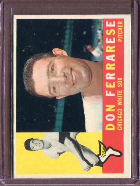 1960 Topps 477 Don Ferrarese  EX #D5562