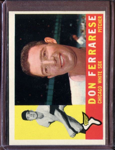 1960 Topps 477 Don Ferrarese  EX #D5563