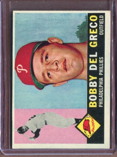 1960 Topps 486 Bobby Del Greco  EX #D5573