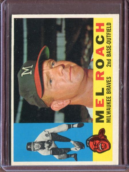 1960 Topps 491 Mel Roach  EX #D5579