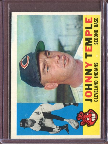 1960 Topps 500 Johnny Temple  EX #D5592