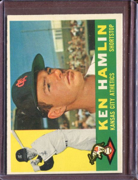 1960 Topps 542 Ken Hamlin RC  EX #D5631