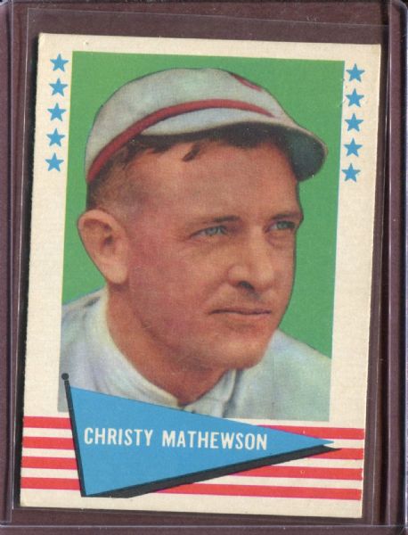 1961 Fleer 59 Christy Mathewson EX #D5660