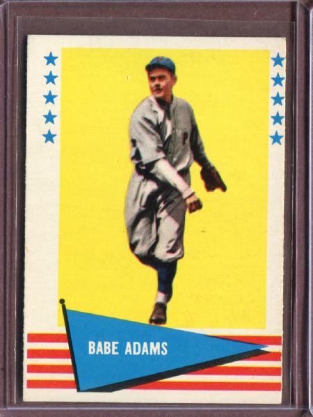 1961 Fleer 90 Babe Adams EX #D5670