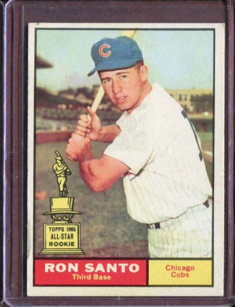 1961 Topps 35 Ron Santo RC EX #D5689