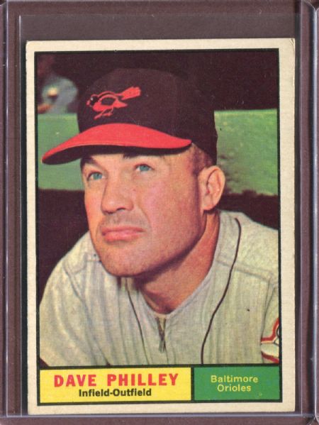 1961 Topps 369 Dave Philley EX #D5748