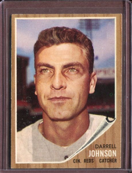1962 Topps 16 Darrell Johnson EX #D5823