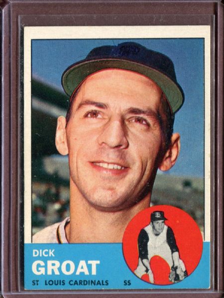 1963 Topps 130 Dick Groat EX #D5872
