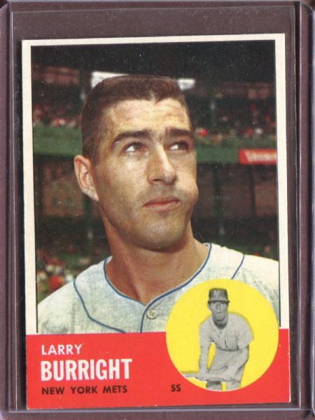 1963 Topps 174 Larry Burright EX #D5880