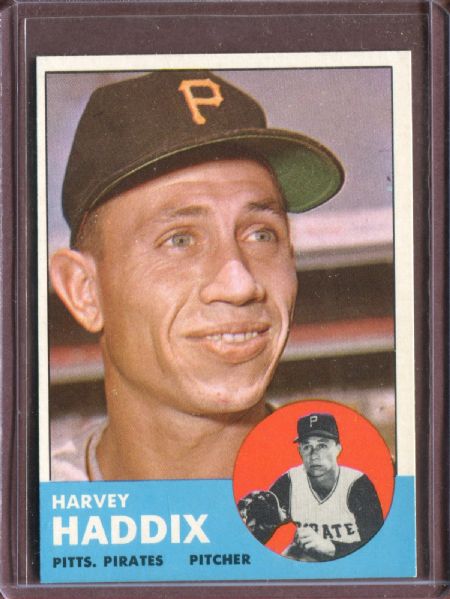 1963 Topps 239 Harvey Haddix EX #D5897