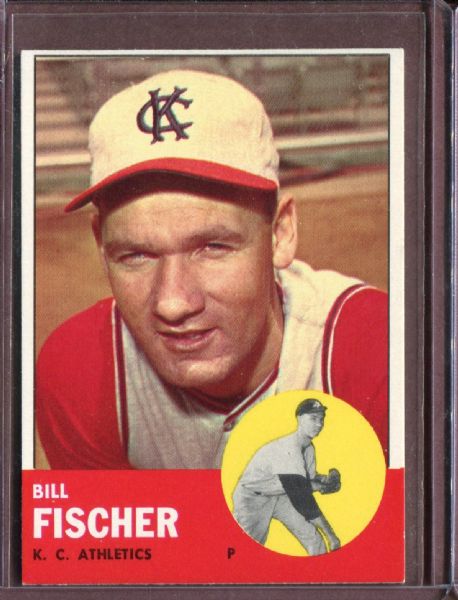 1963 Topps 301 Bill Fischer EX #D5912