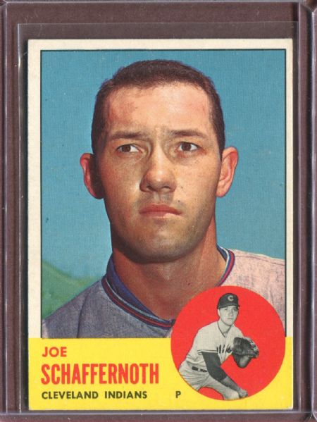 1963 Topps 463 Joe Schaffernoth EX #D5970