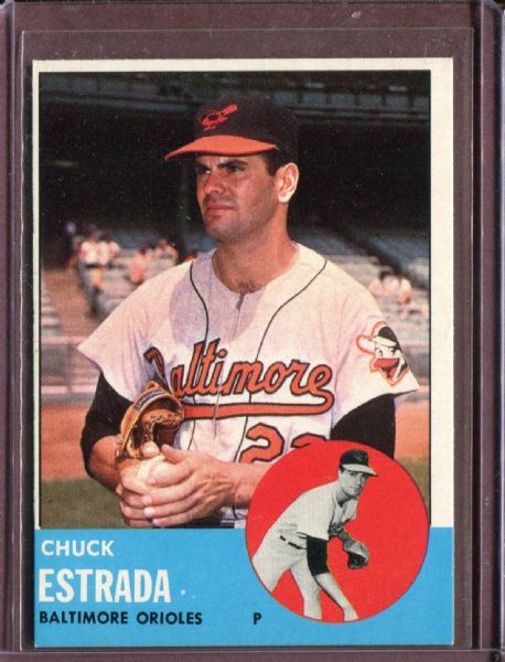1963 Topps 465 Chuck Estrada EX #D5972