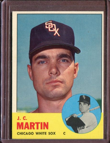 1963 Topps 499 J.C. Martin EX #D5989