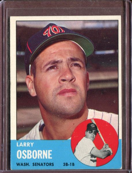 1963 Topps 514 Larry Osborne EX #D5996